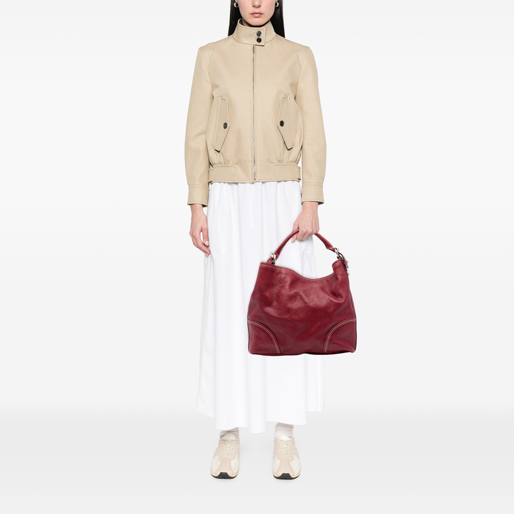 Pre-Loved Gucci Large Guccissima Trimmed Leather Signoria Hobo Bag - Picture 7 of 7